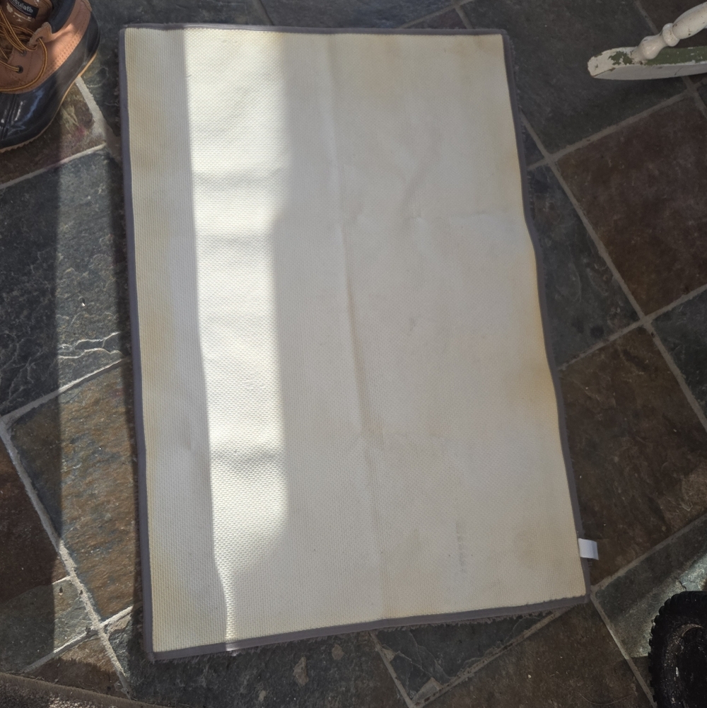 Gray Bathroom Rug - Picture 2 of 2